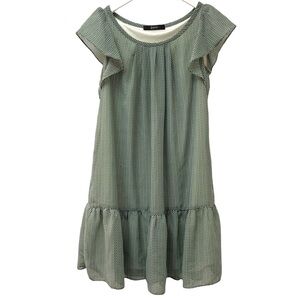 Green Print Dress by Soup S/M